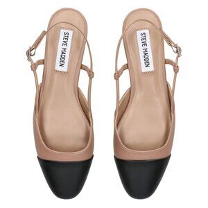 Steve Madden Leather Belinda Slingback Flats